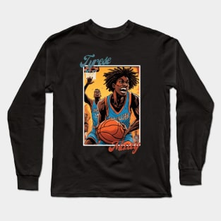 Tyrese Maxey Philadelphia victor illustration design Long Sleeve T-Shirt